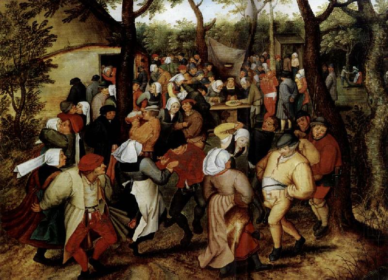 Rustic Wedding, Pieter Bruegel